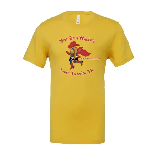 T-shirts 3001 with Wiener slinger logo